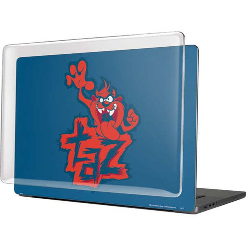 Looney Tunes Tasmanian Devil Blue MacBook Cases